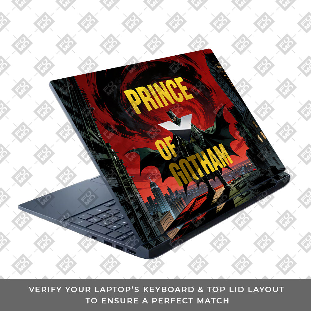 Prince of Gotham HP Victus 3D Laptop Skin