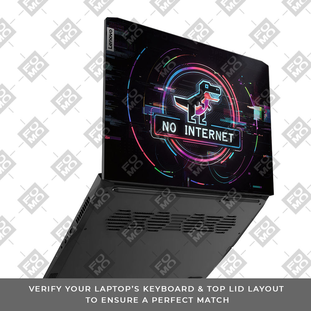 Dinosaur Connection Lenovo IdeaPad Gaming 3 15ACH6 and 15IHU6 3D Laptop Skin