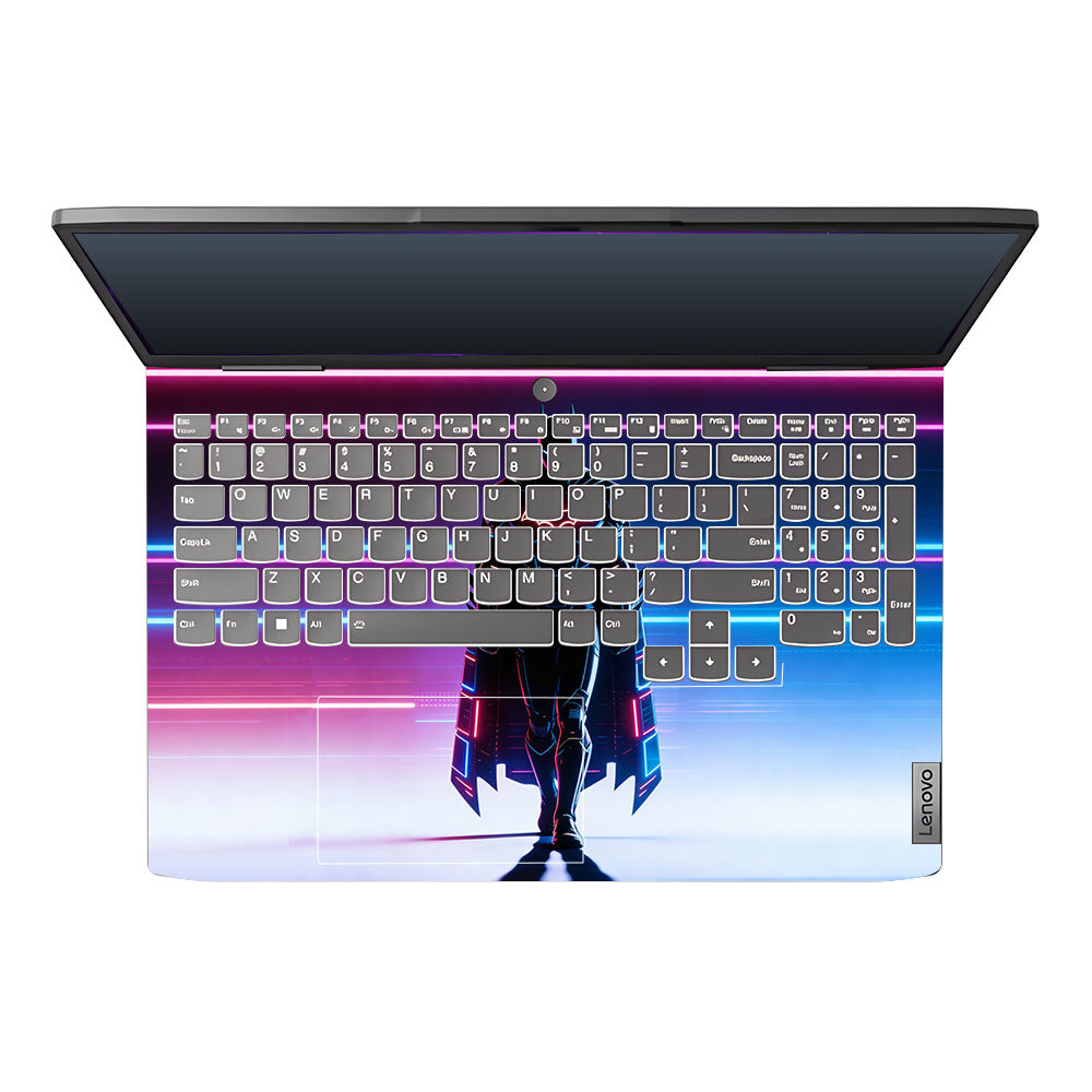 Superhero Neon Streaks Lenovo LOQ 2023 15IRH8, 15APH8 3D Laptop Skin
