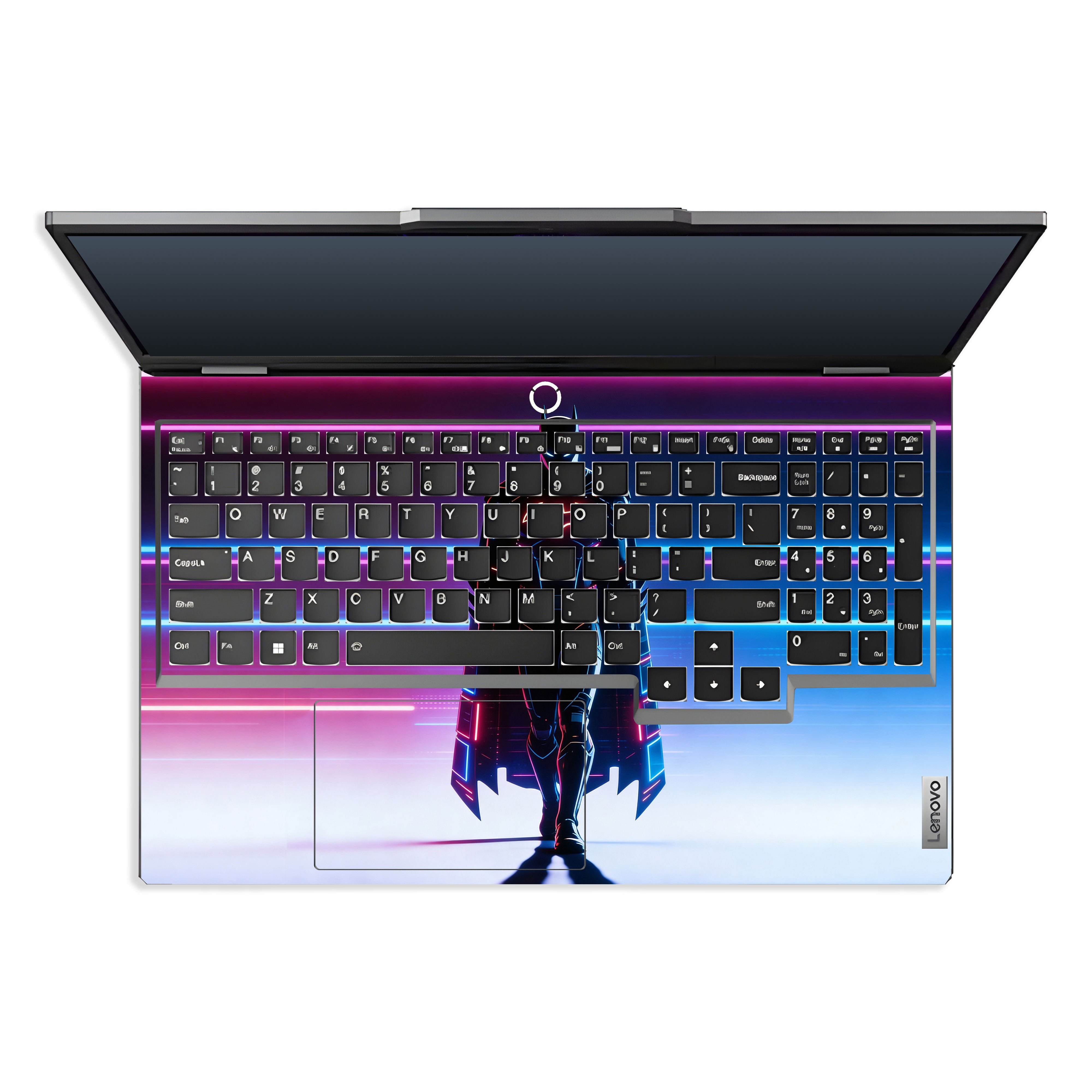 Superhero Neon Streaks Lenovo LOQ 2024, 2025 3D Laptop Skin