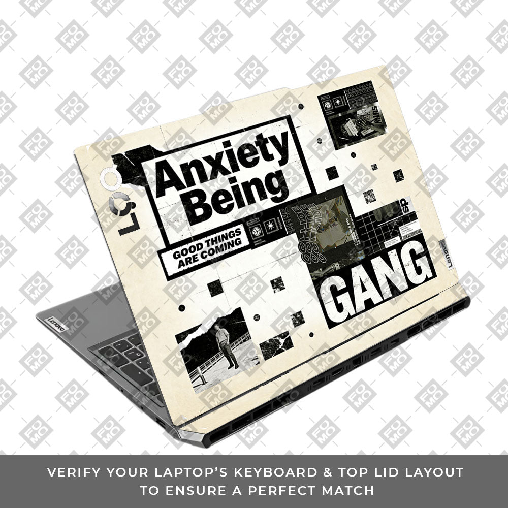 Anxiety Art Lenovo LOQ 2024, 2025 3D Laptop Skin