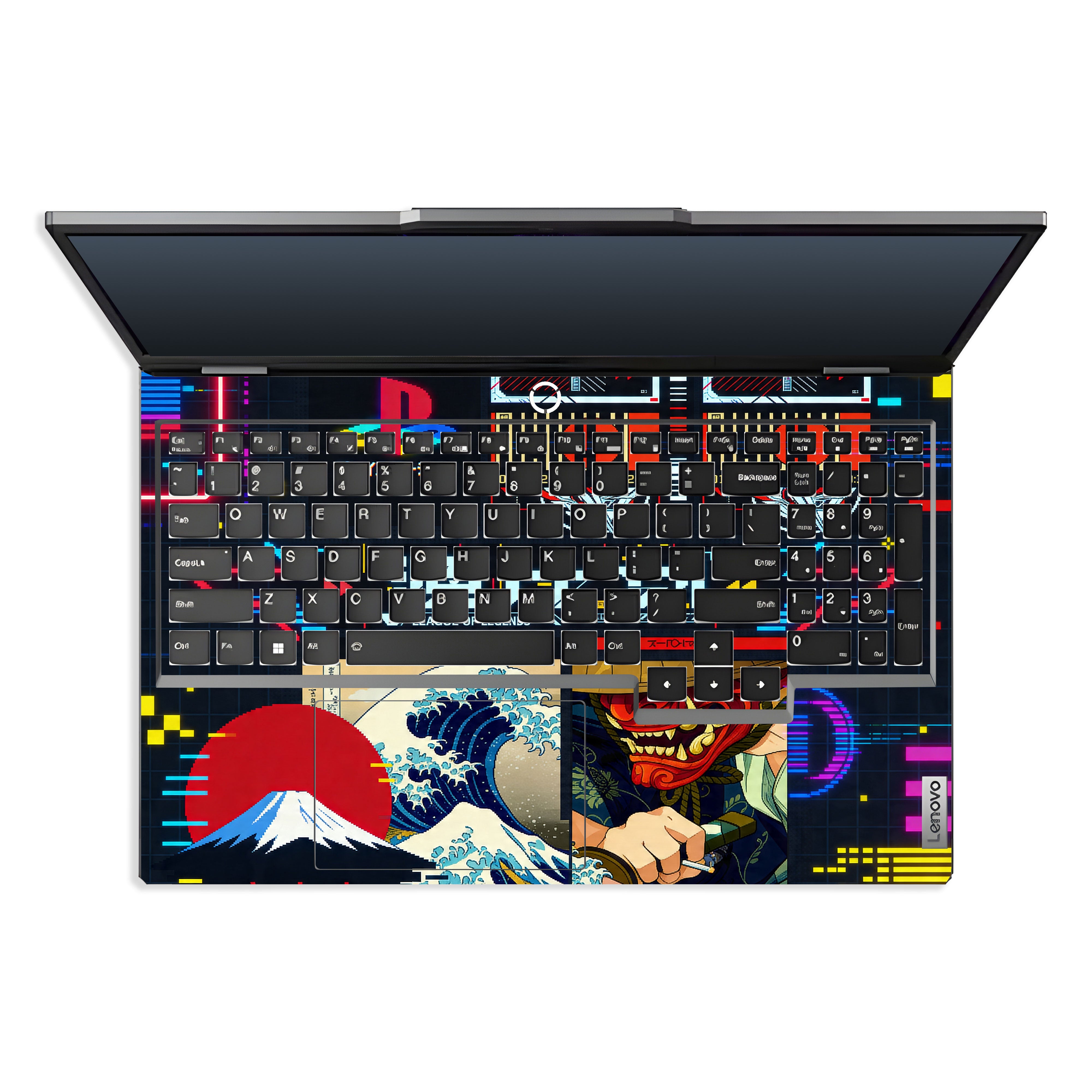 PlayStation Retro Lenovo LOQ 2024, 2025 3D Laptop Skin