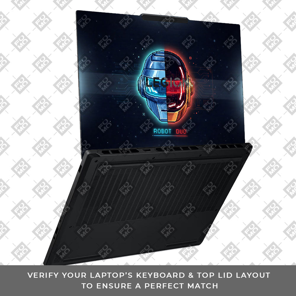 Robot Duo Lenovo Legion 5 15AHP10 3D Laptop Skin