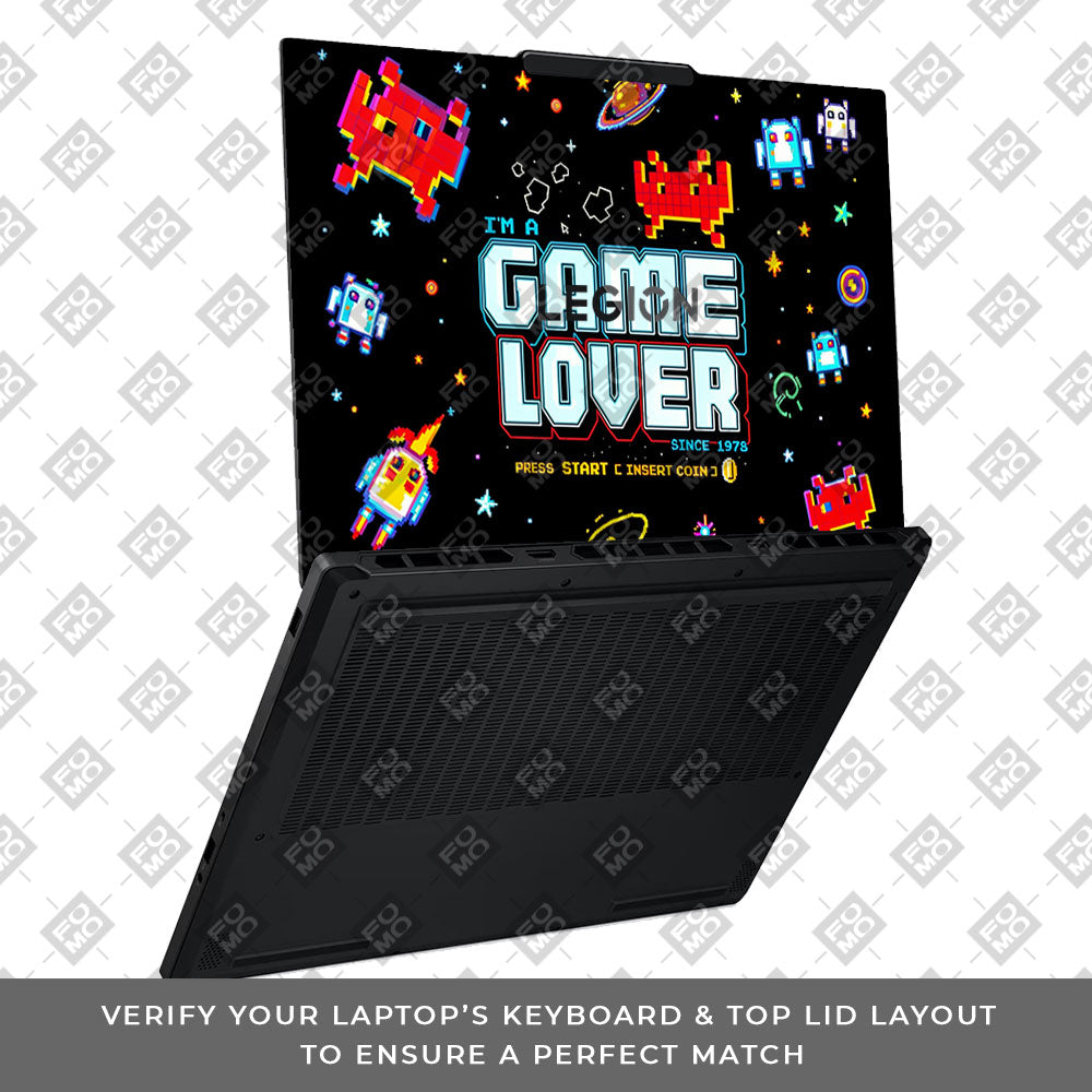 Gamer Lover Lenovo Legion 5 15AHP10 3D Laptop Skin