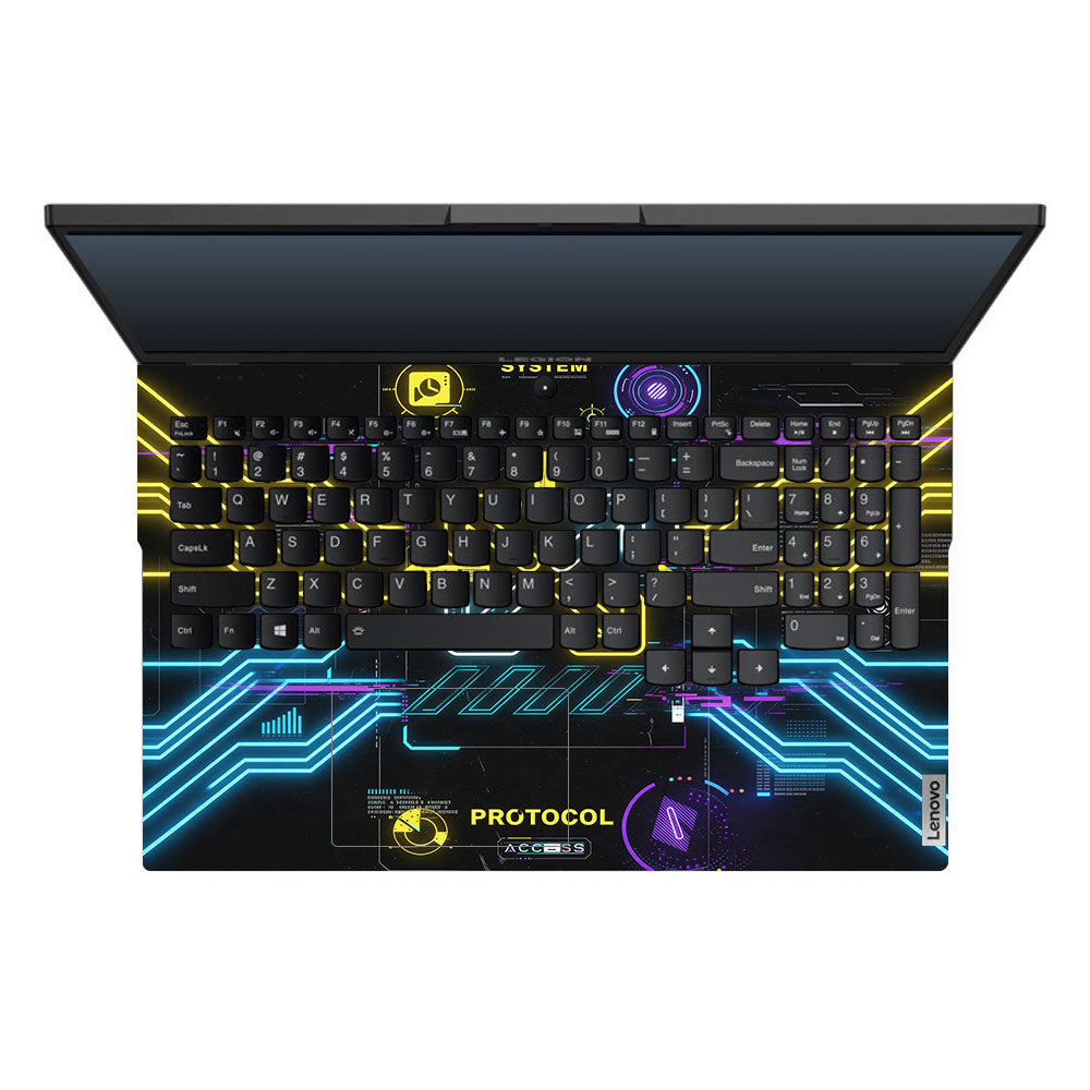 System Protocol Lenovo Legion 5 15ARH05 3D Laptop Skin