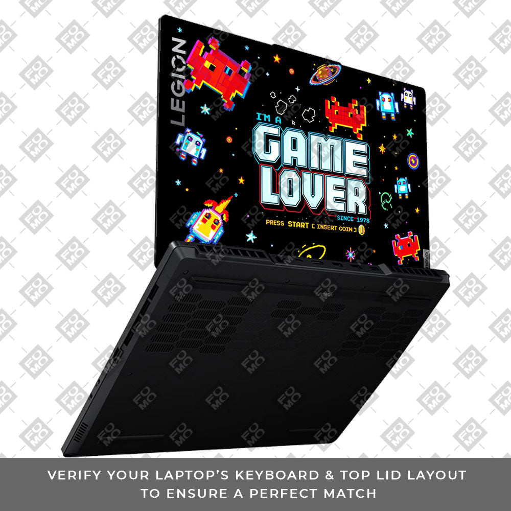 Gamer Lover Lenovo Legion 5 15ARP8 3D Laptop Skin