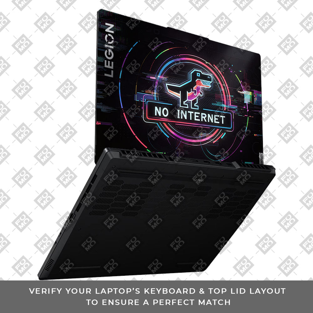 Dinosaur Connection Lenovo Legion 5 15ARP8 3D Laptop Skin