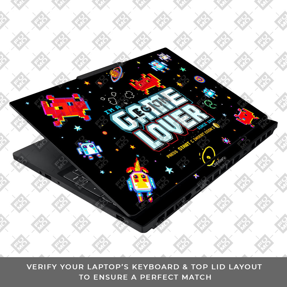Gamer Lover Lenovo Legion 5 15IAX10 3D Laptop Skin