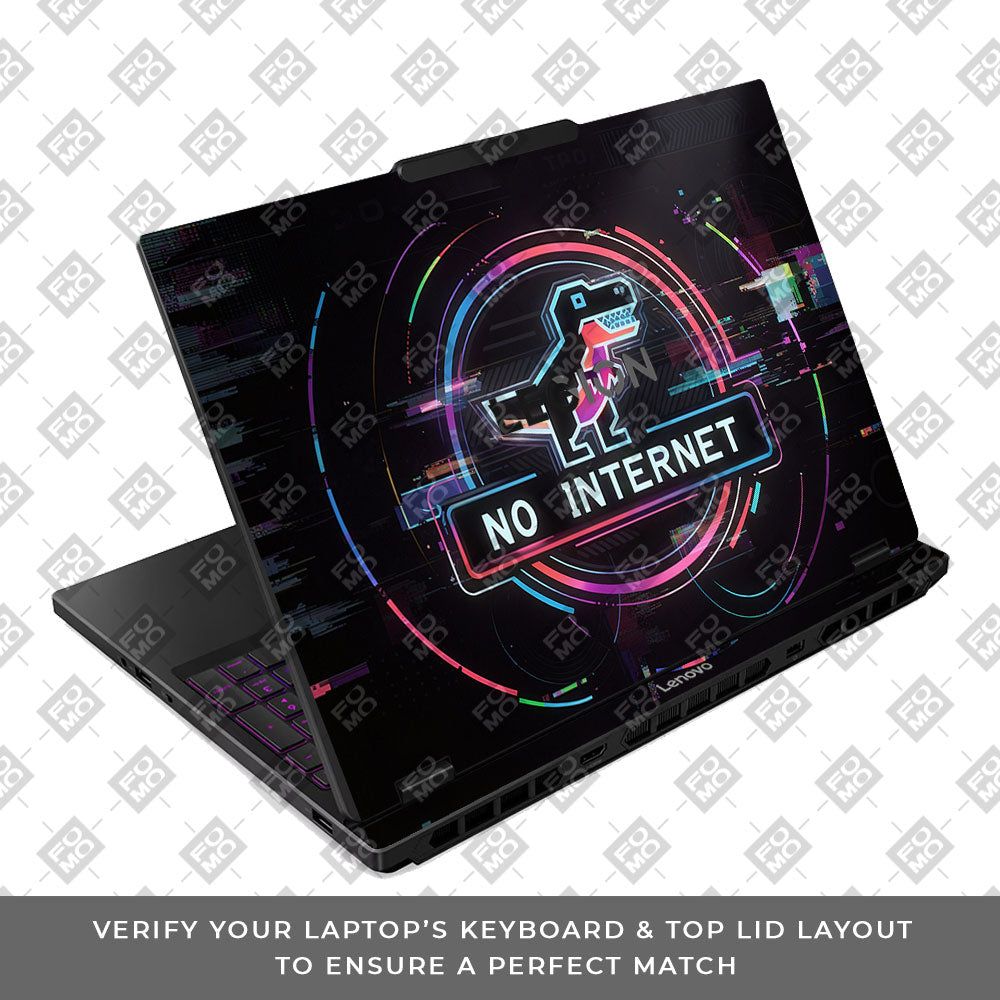 Dinosaur Connection Lenovo Legion 5 15IRX10 3D Laptop Skin