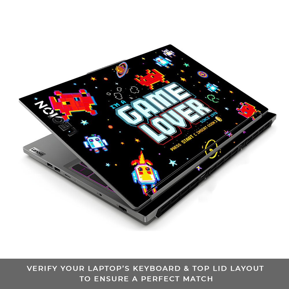 Gamer Lover Lenovo Legion 5 16IRX9 3D Laptop Skin