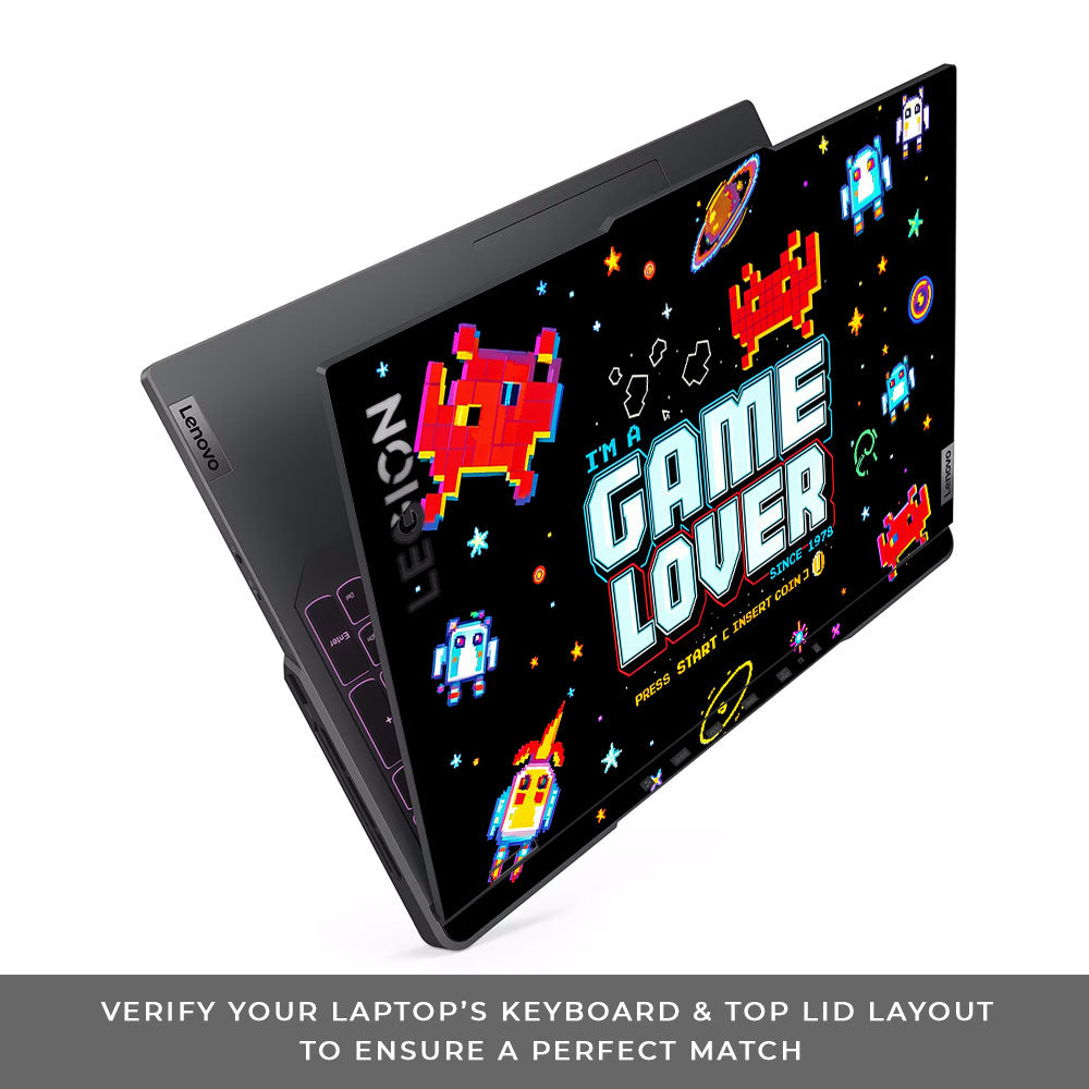 Gamer Lover Lenovo Legion 5 Pro 16IRX8 and 16IRX9 3D Laptop Skin