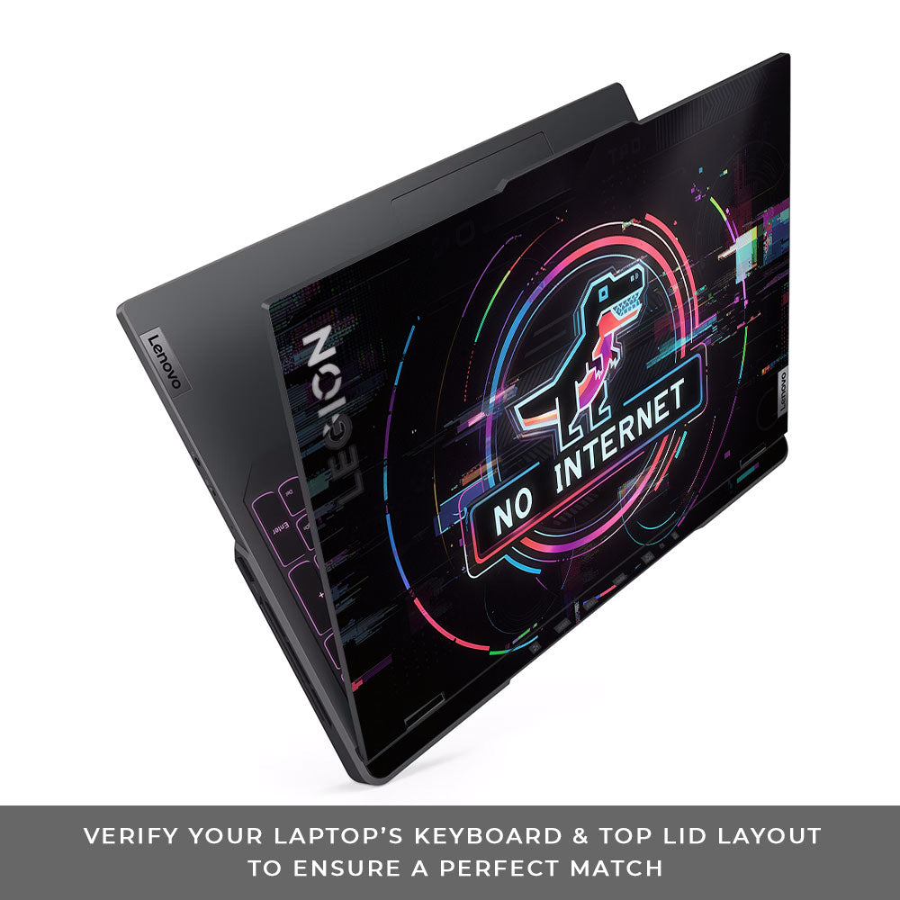 Dinosaur Connection Lenovo Legion 5 Pro 16IRX8 and 16IRX9 3D Laptop Skin