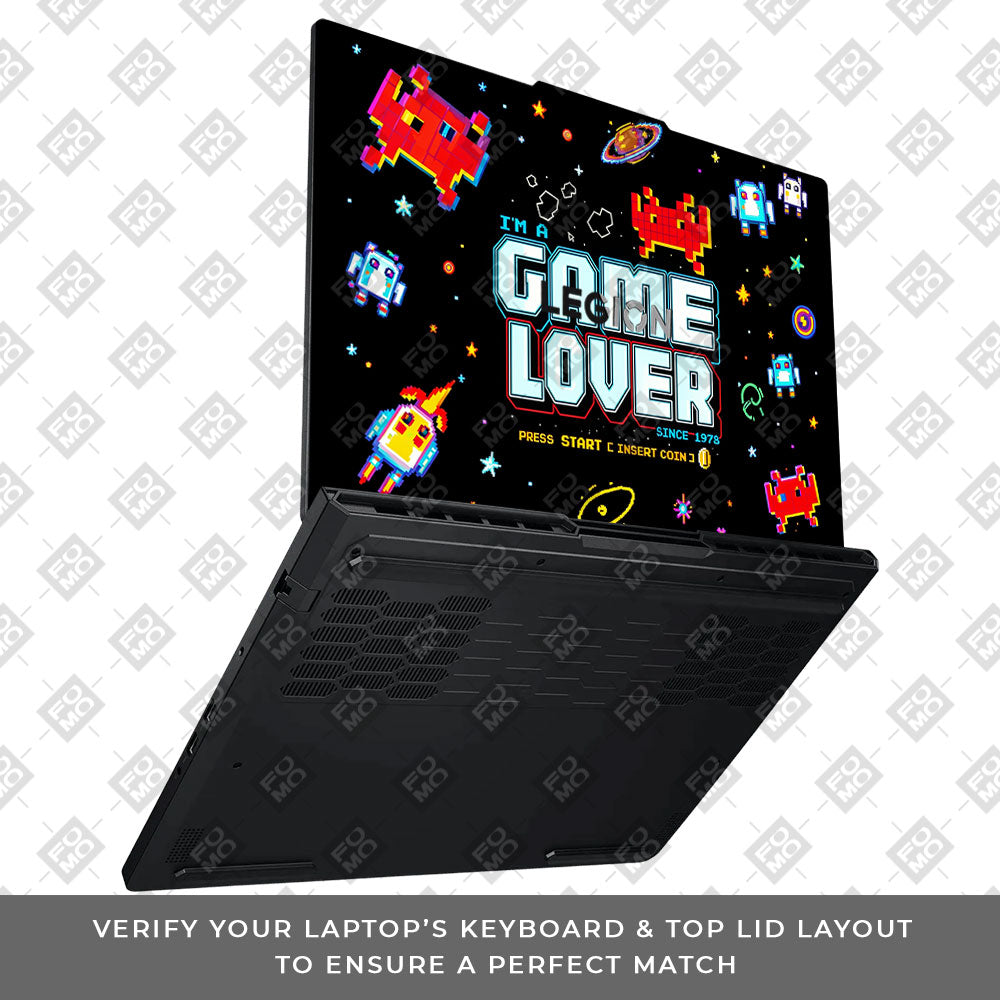 Gamer Lover Lenovo Legion Pro 5 16ADR10 3D Laptop Skin