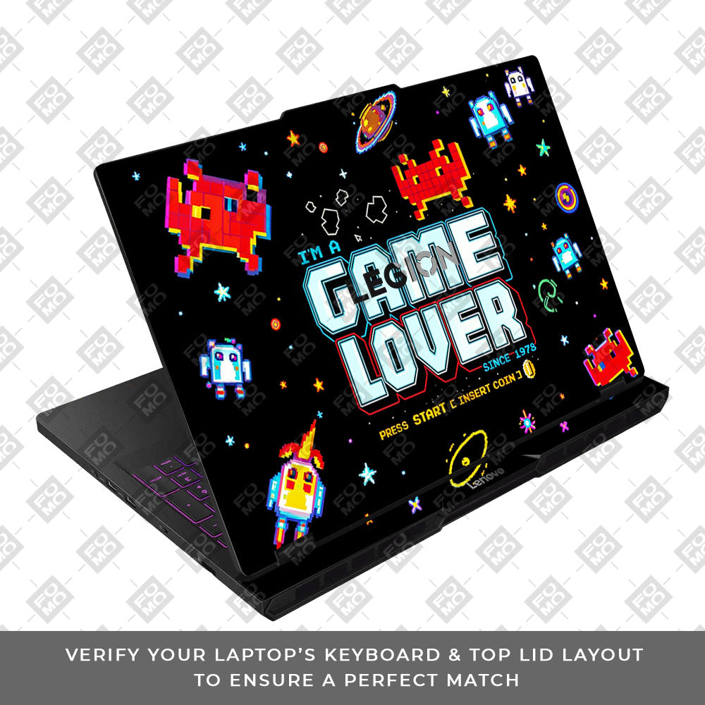 Gamer Lover Lenovo Legion Pro 5 16AFR10 3D Laptop Skin