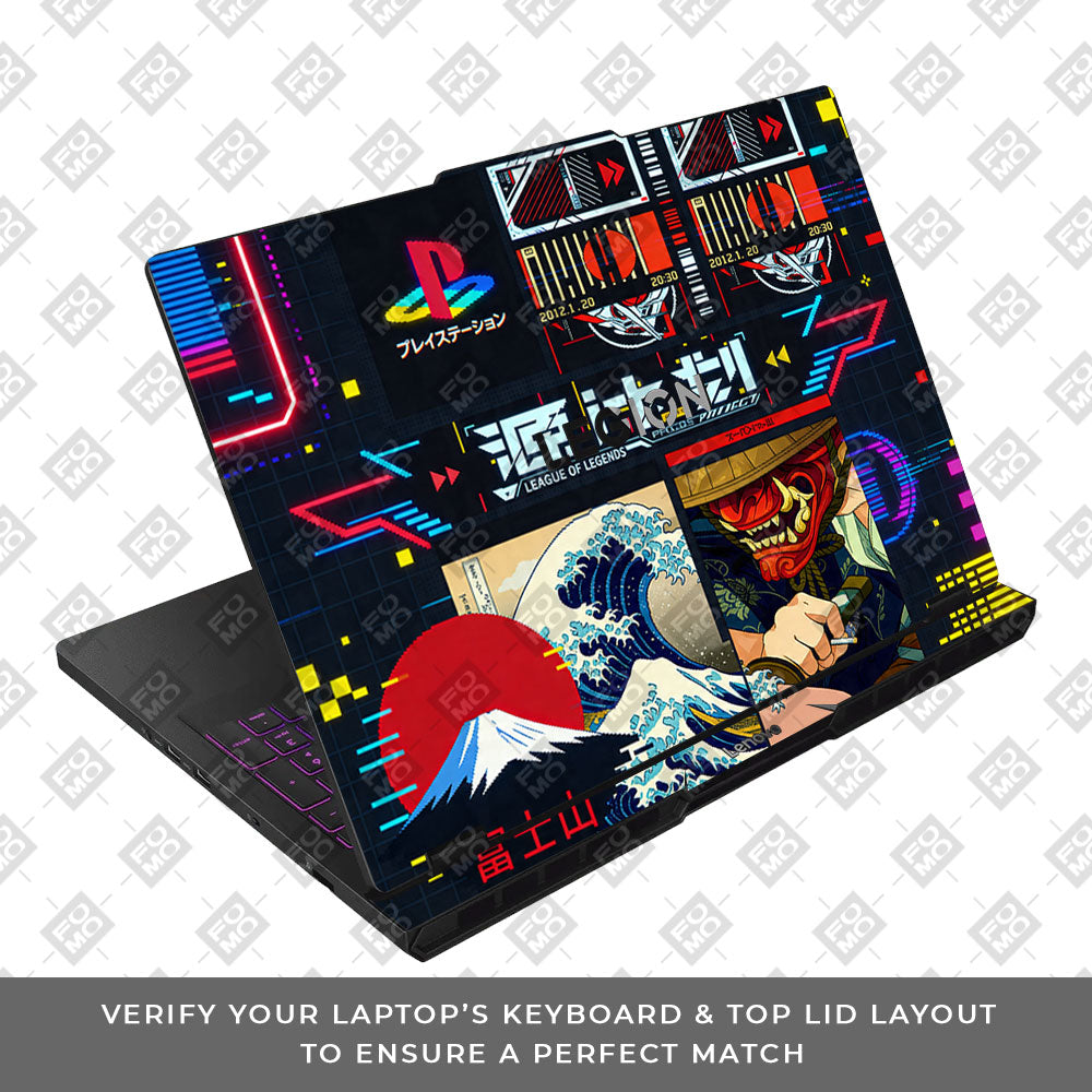PlayStation Retro Lenovo Legion Pro 5 16AFR10 3D Laptop Skin