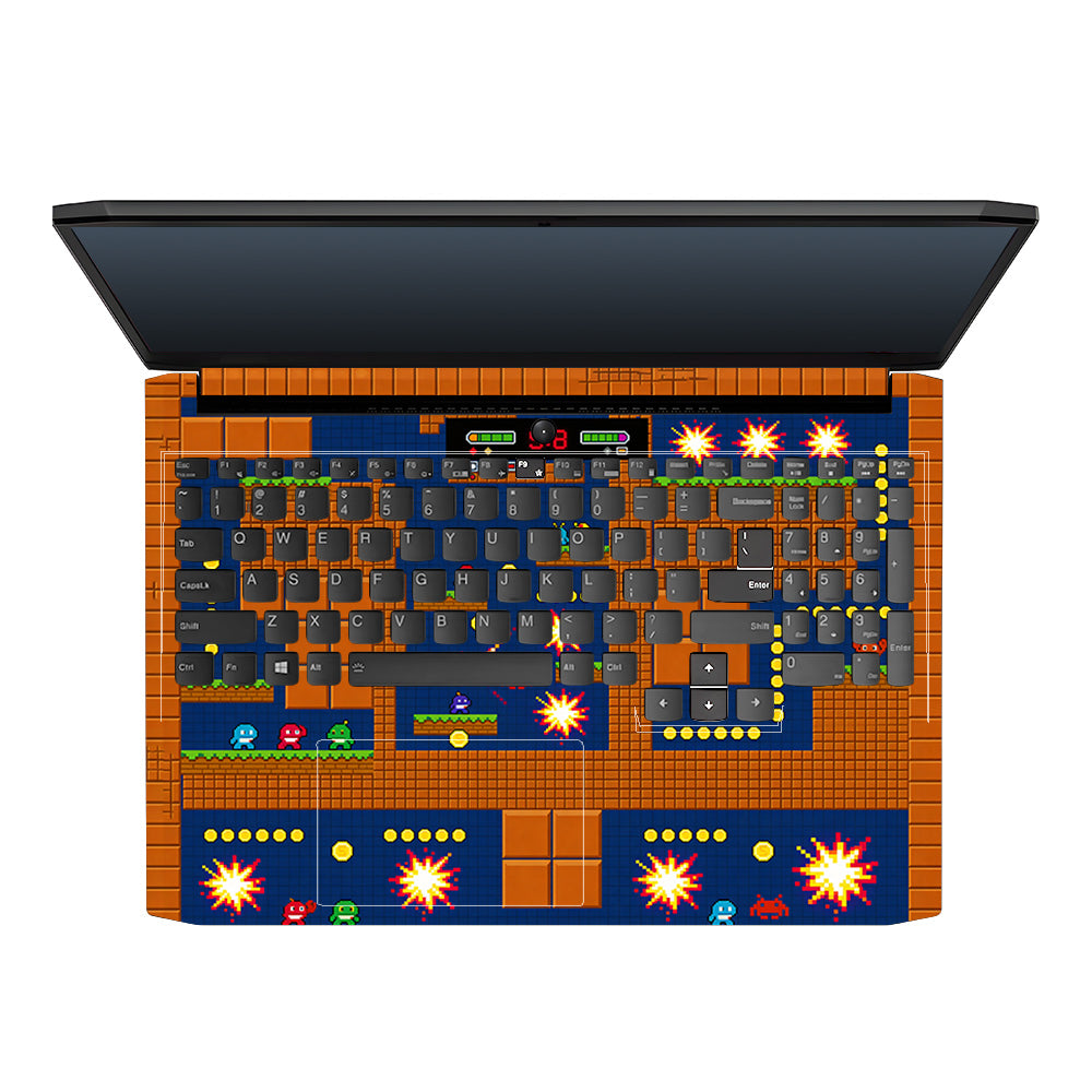 Pixelated Retro Arcade Lenovo IdeaPad Gaming 3 15ACH6 and 15IHU6 3D Laptop Skin