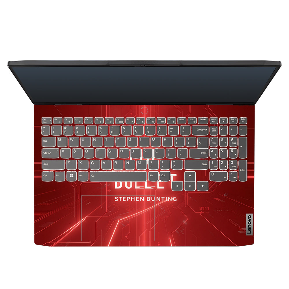 The Bullet Lenovo IdeaPad Gaming 3 15ARH7 and 15IAH7 3D Laptop Skin