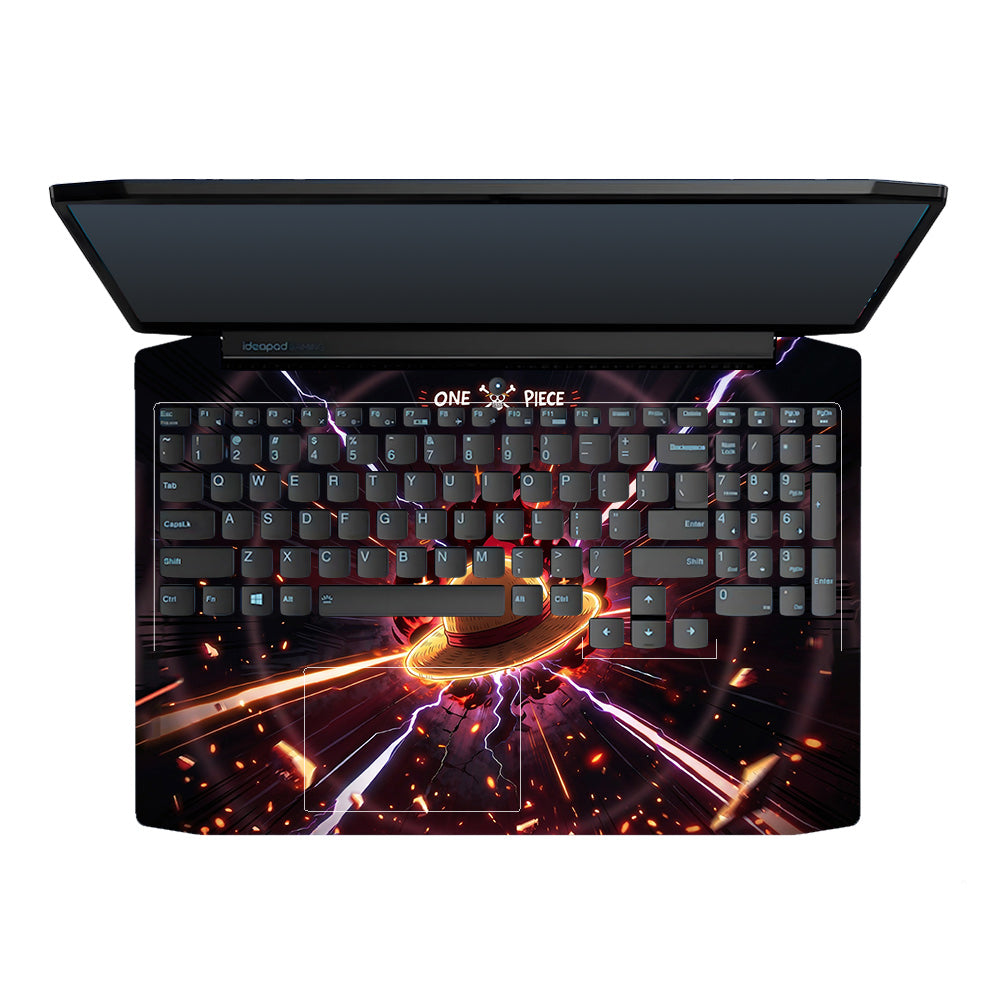 One Piece Fire Hat Lenovo Ideapad Gaming 3 15ARH05 and 15IMH05 3D Laptop Skin