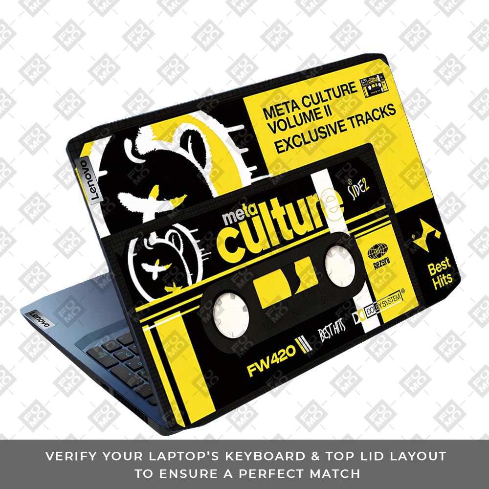 Meta Culture Lenovo Ideapad Gaming 3 15ARH05 and 15IMH05 3D Laptop Skin