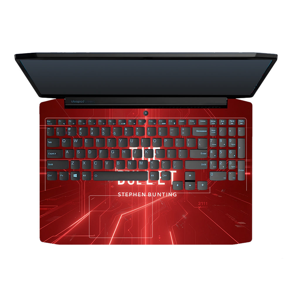 The Bullet Lenovo Ideapad Gaming 3 15ARH05 and 15IMH05 3D Laptop Skin
