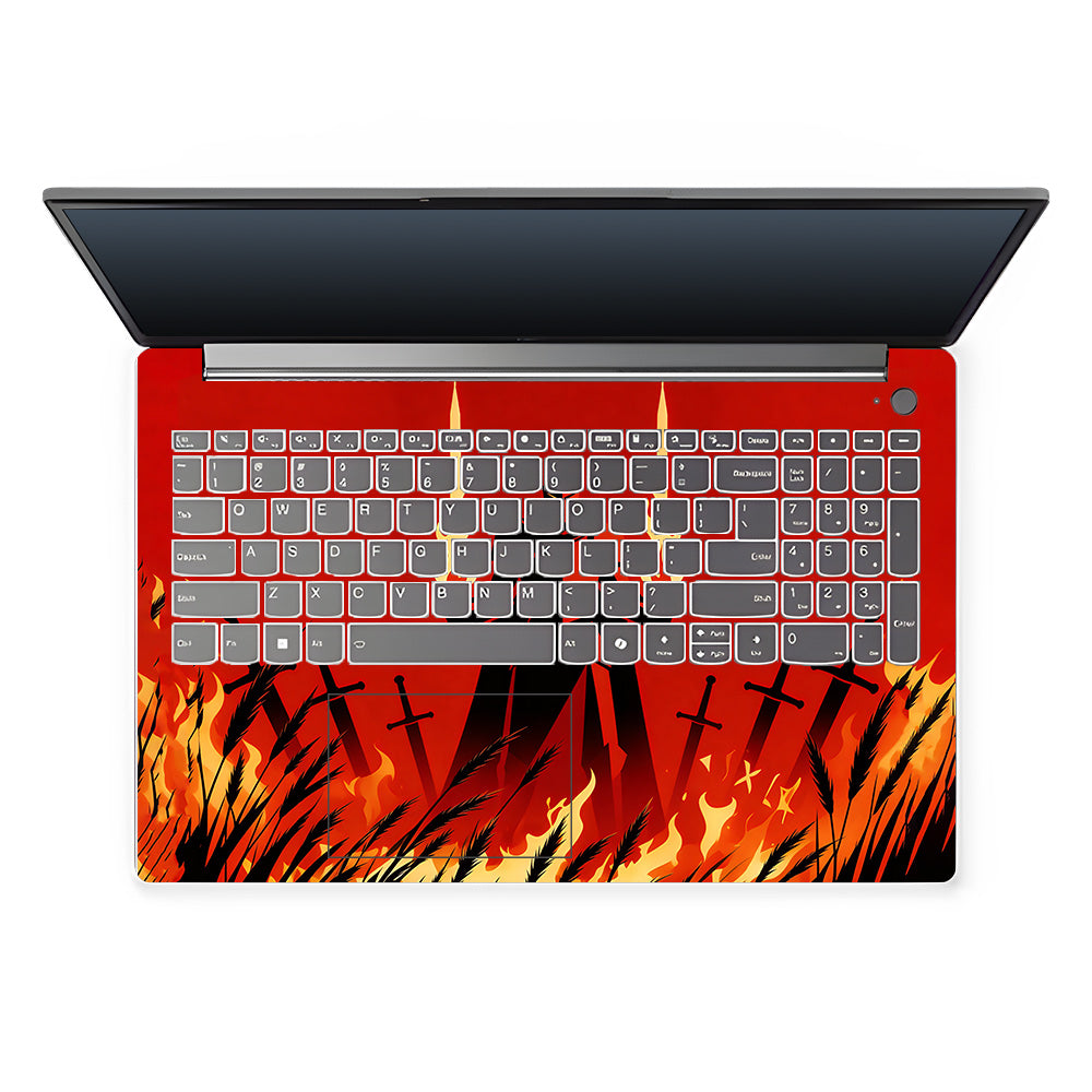Knight of Flames Lenovo LOQ Essential 15IAX9E 3D Laptop Skin
