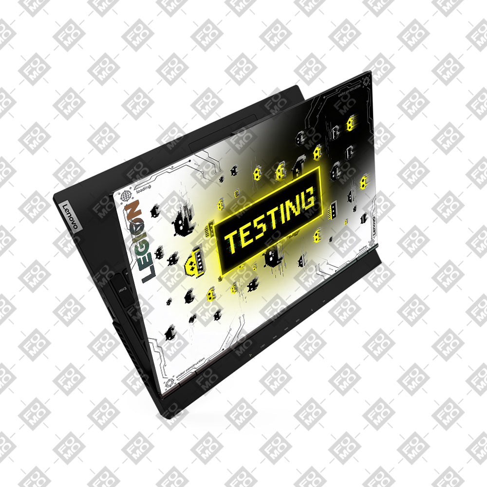 Testing Under Attack Lenovo Legion 5 15ARH05 3D Laptop Skin