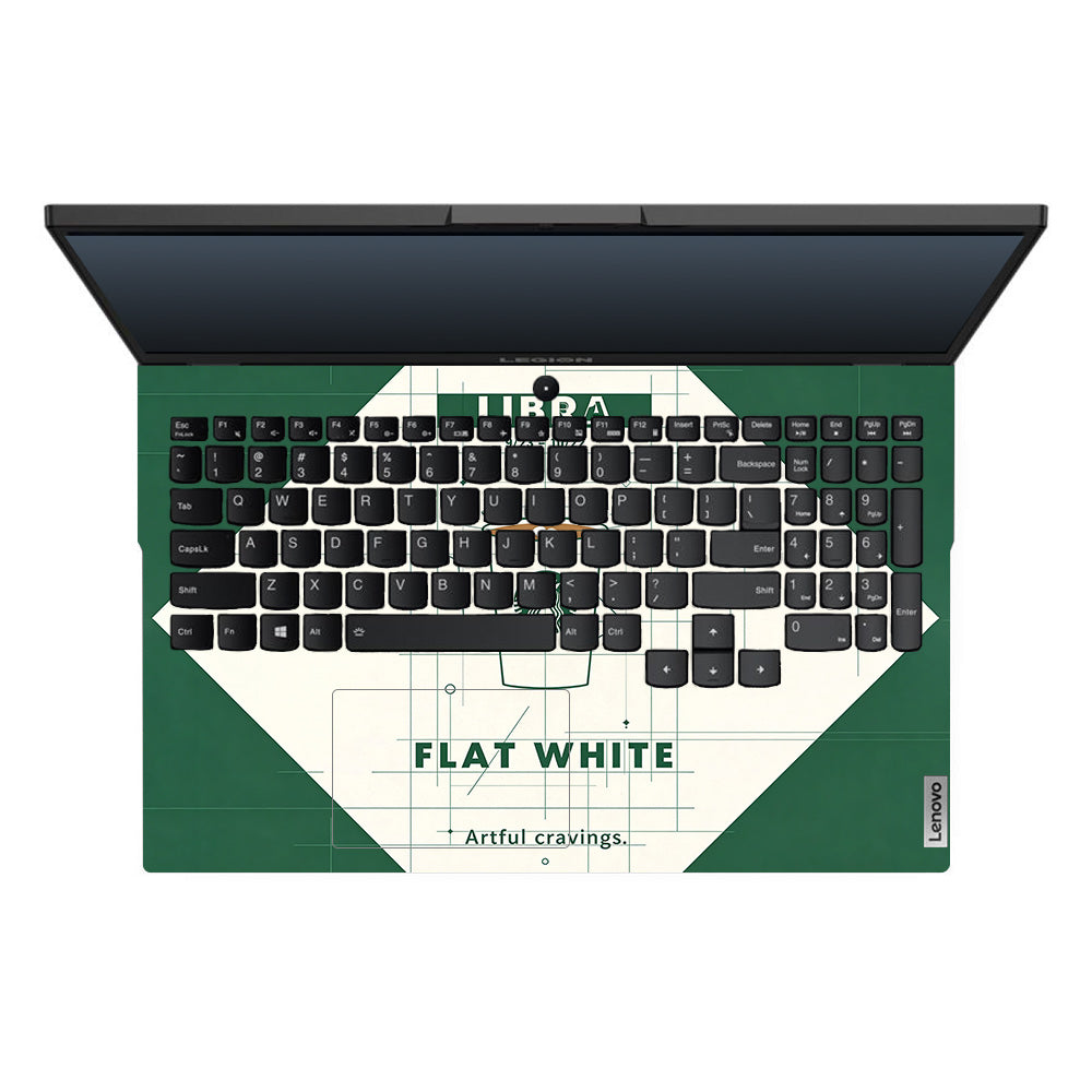 Libra Flat White Lenovo Legion 5 15ARH05 3D Laptop Skin