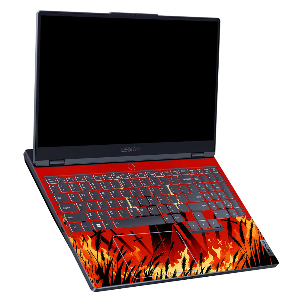 Knight of Flames Lenovo Legion 5 15ARP8 3D Laptop Skin