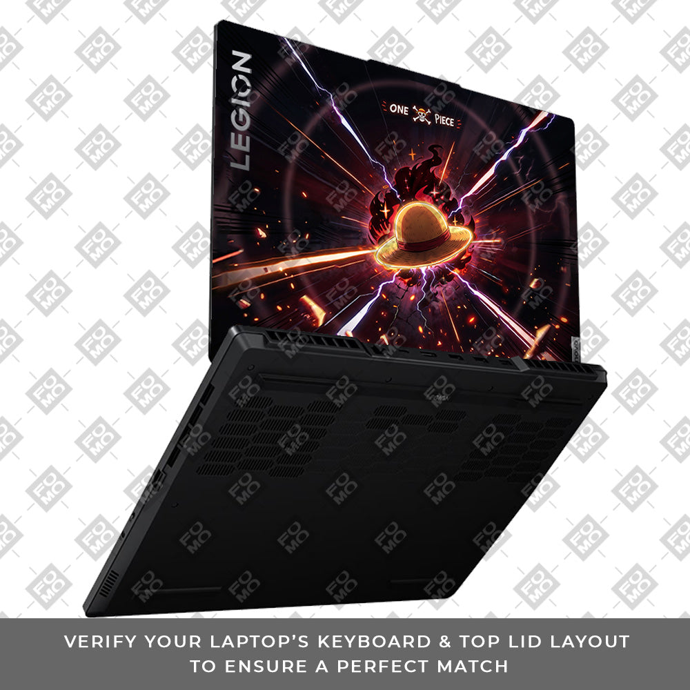 One Piece Fire Hat Lenovo Legion 5 15ARP8 3D Laptop Skin