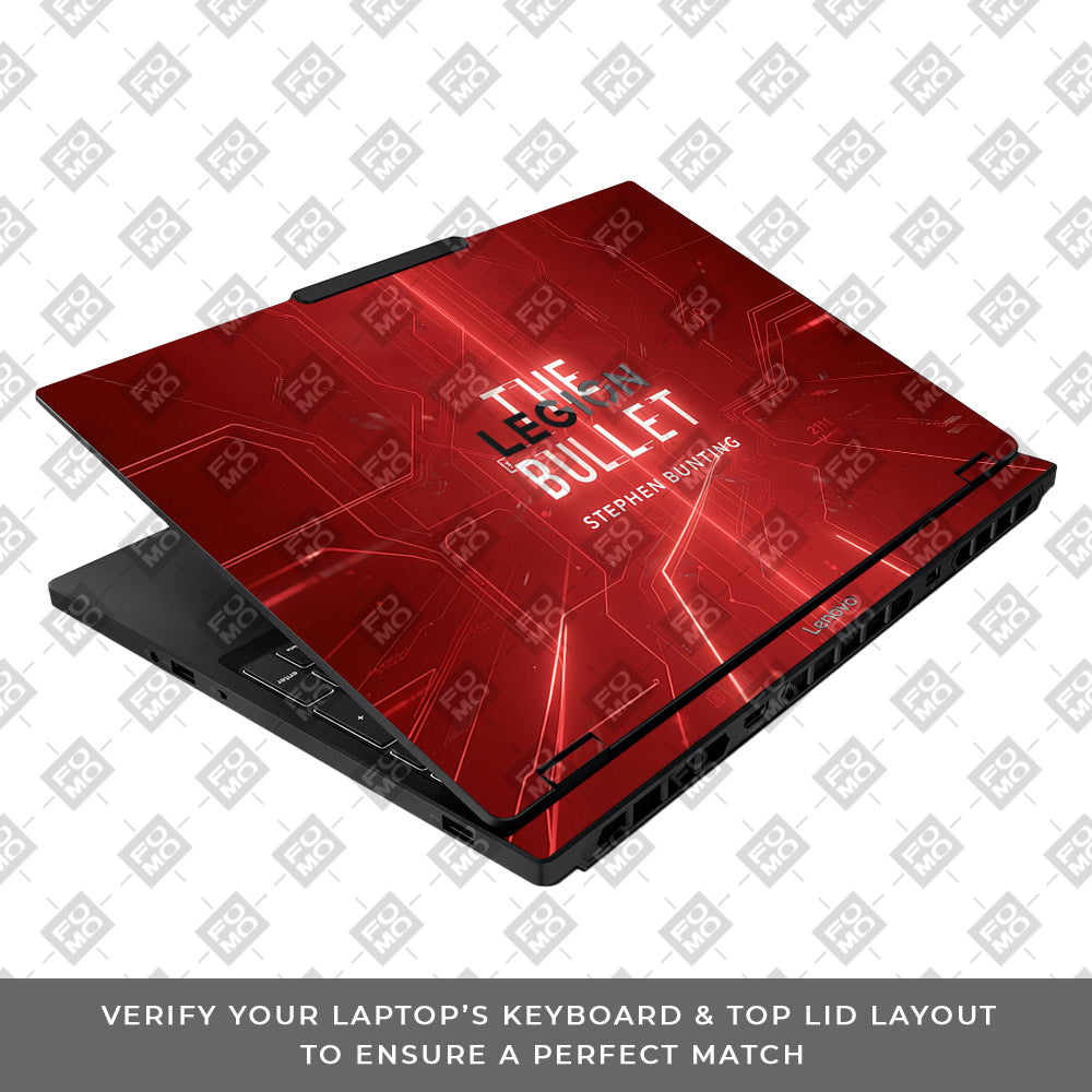 The Bullet Lenovo Legion 5 15IAX10 3D Laptop Skin