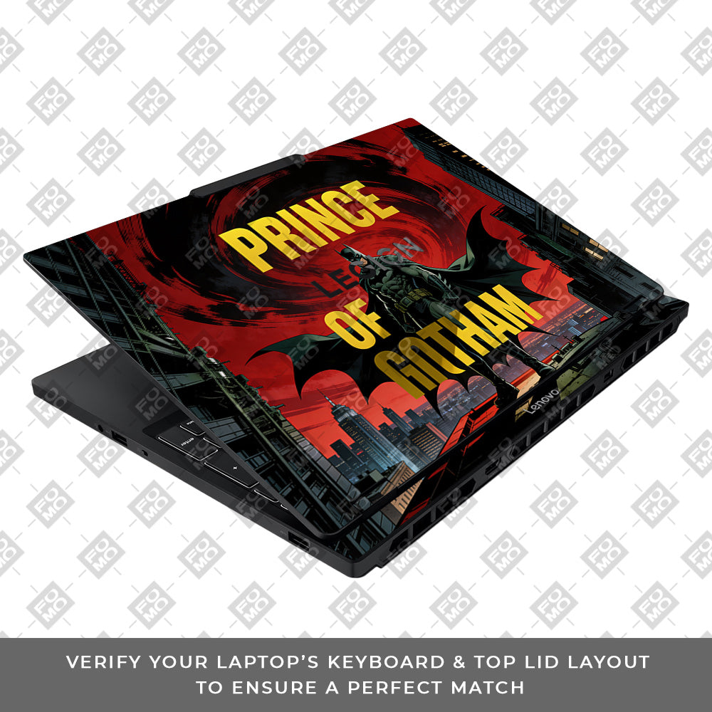 Prince of Gotham Lenovo Legion 5 15IAX10 3D Laptop Skin