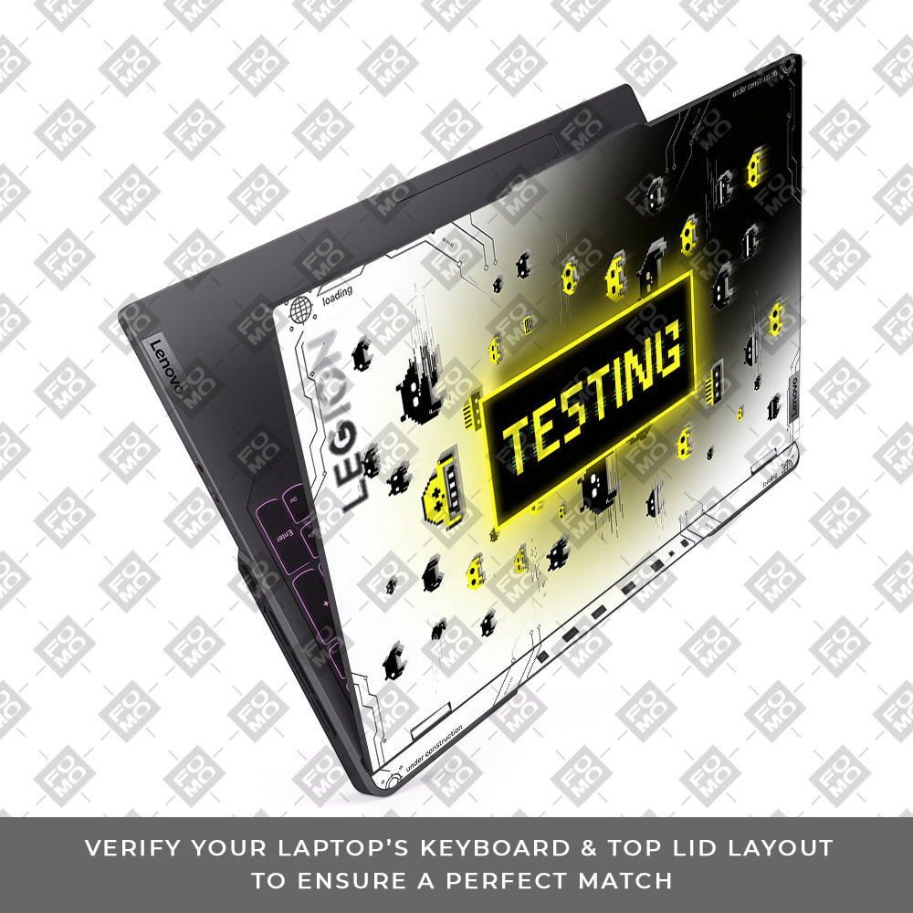 Testing Under Attack Lenovo Legion 5 Pro 16IRX8 and 16IRX9 3D Laptop Skin