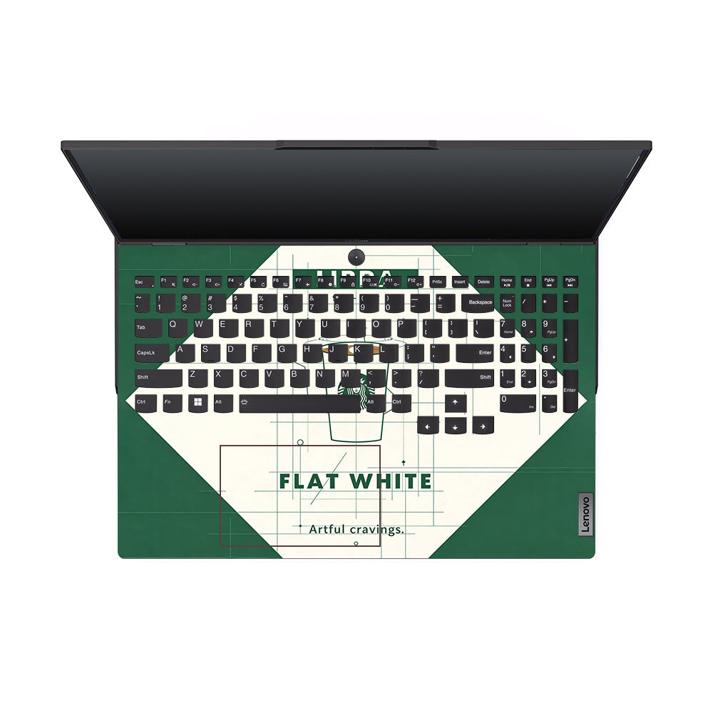 Libra Flat White Lenovo Legion 5 Pro 16IRX8 and 16IRX9 3D Laptop Skin