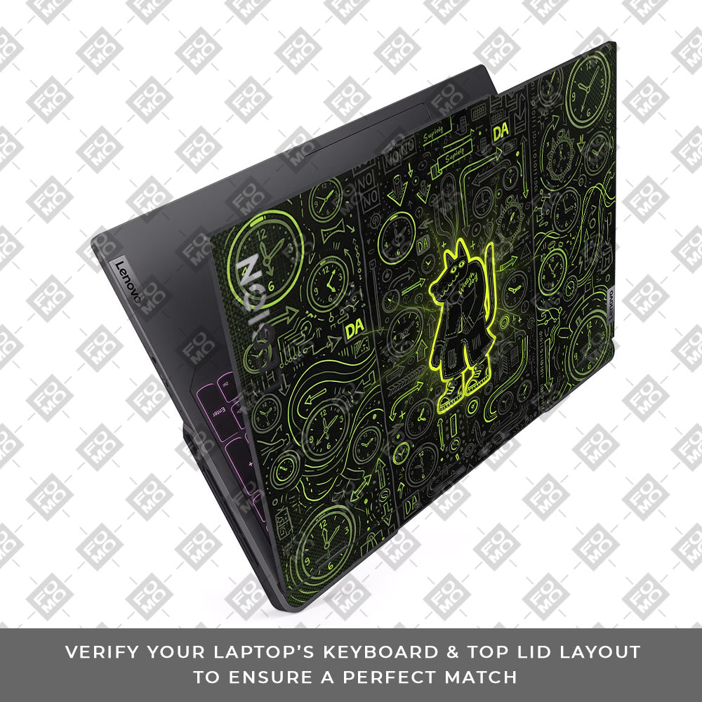 Watch Dog Alert Lenovo Legion 5 Pro 16IRX8 and 16IRX9 3D Laptop Skin