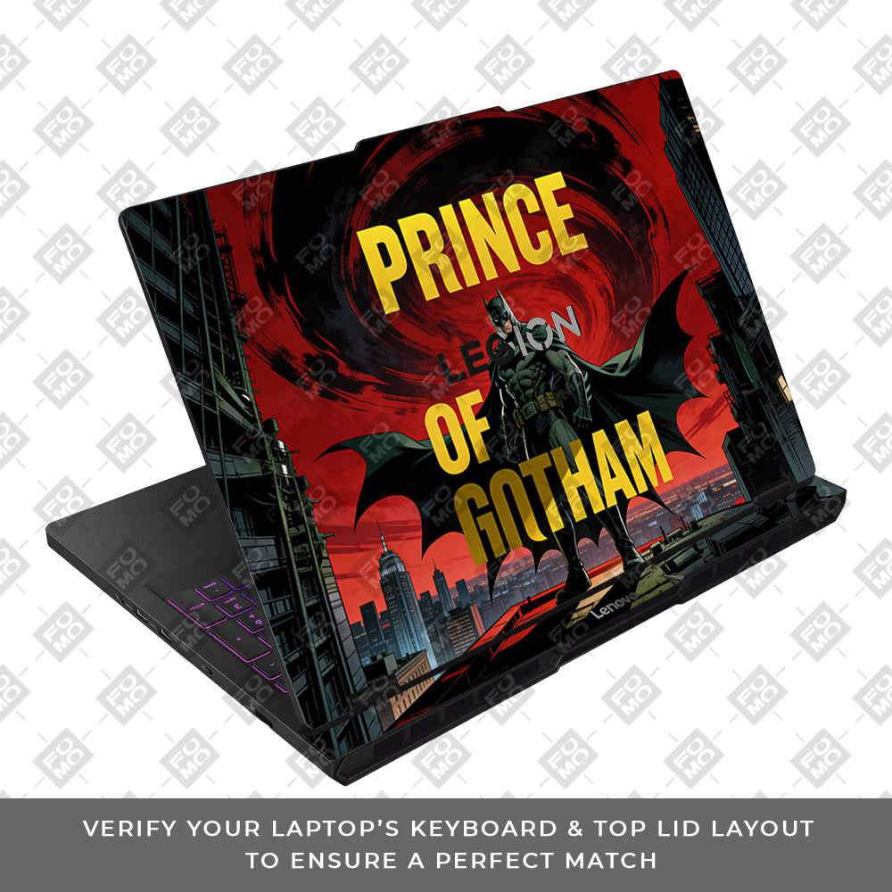 Prince of Gotham Lenovo Legion Pro 5 16AFR10 3D Laptop Skin