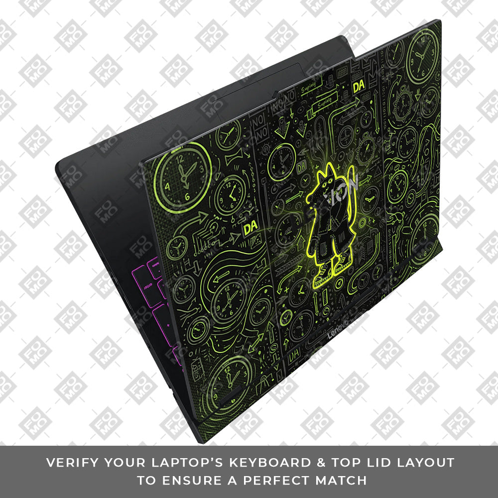 Watch Dog Alert Lenovo Legion Pro 5 16IAX10 3D Laptop Skin
