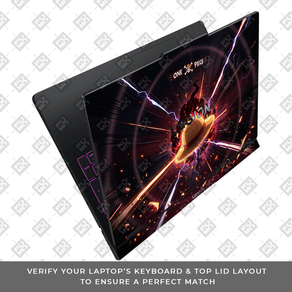 One Piece Fire Hat Lenovo Legion Pro 5 16IAX10 3D Laptop Skin