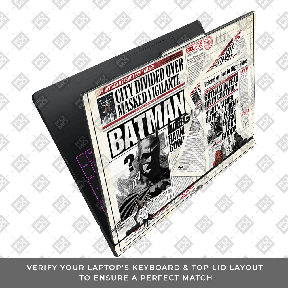 Batman Gotham’s Legacy Lenovo Legion Pro 5 16IAX10 3D Laptop Skin