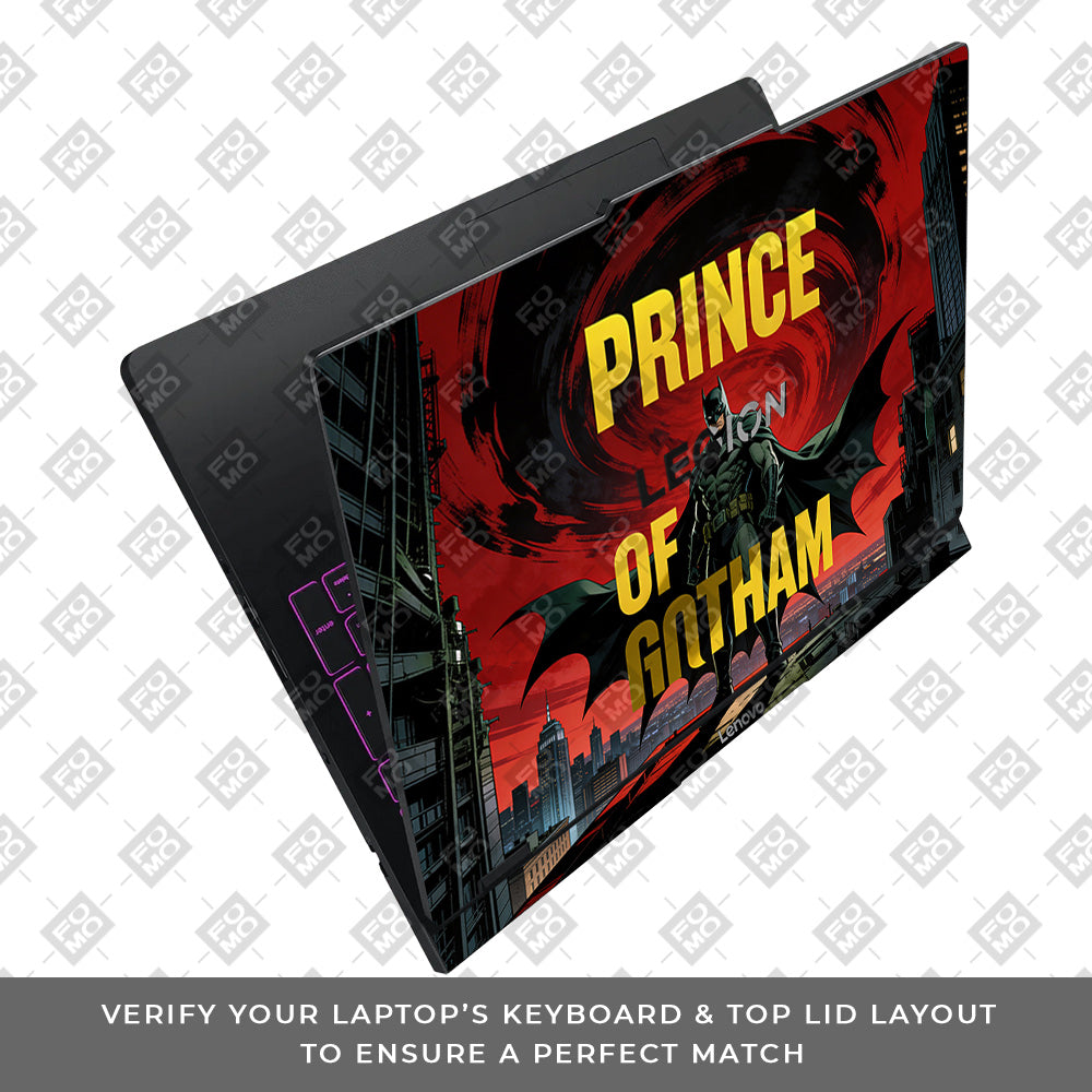 Prince of Gotham Lenovo Legion Pro 5 16IAX10 3D Laptop Skin