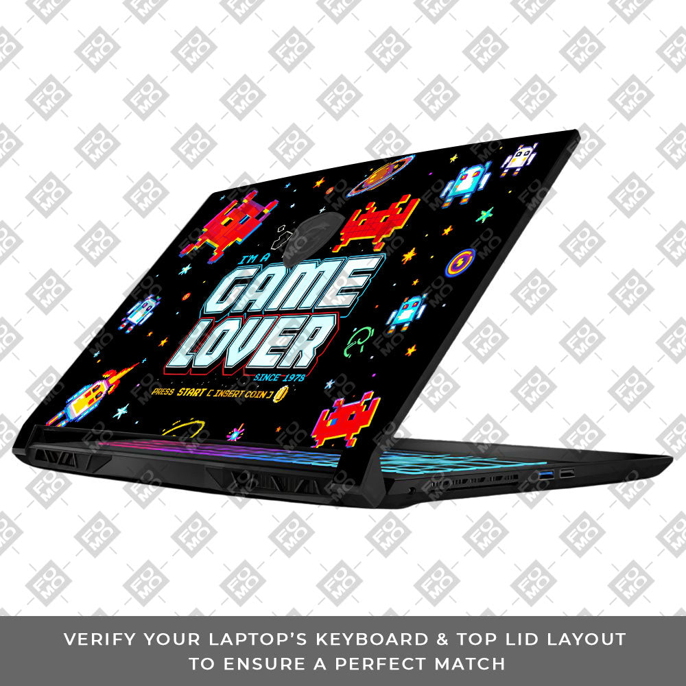 Gamer Lover MSI Katana 15 B13V 3D Laptop Skin