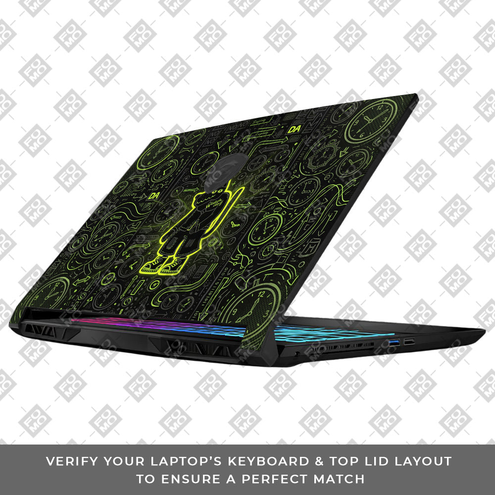 Watch Dog Alert MSI Katana 15 B13V 3D Laptop Skin