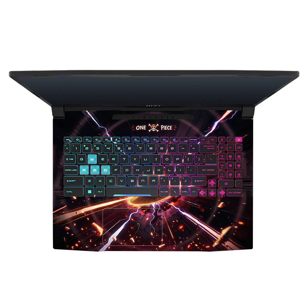 One Piece Fire Hat MSI Katana 15 B13V 3D Laptop Skin