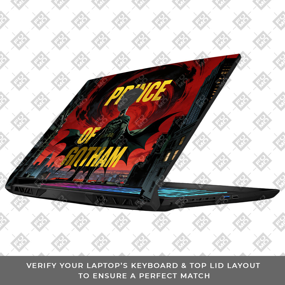 Prince of Gotham MSI Katana 15 B13V 3D Laptop Skin