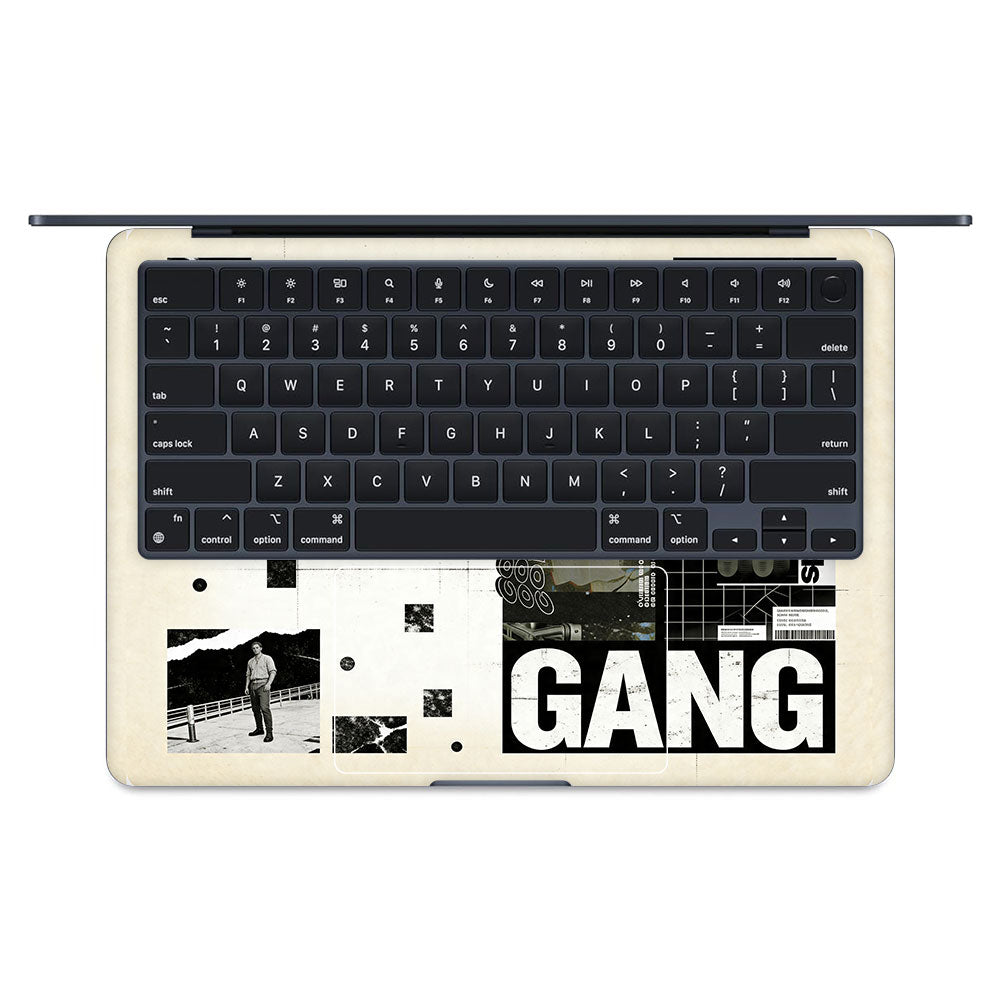 Anxiety Art MacBook Air 13 M4 2025 3D Laptop Skin