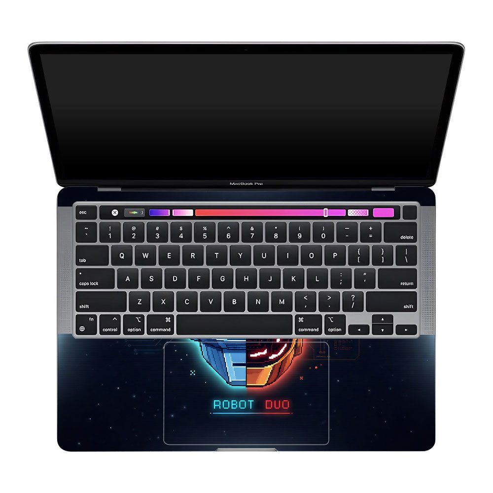 Robot Duo MacBook Pro 13 Intel 2020 3D Laptop Skin