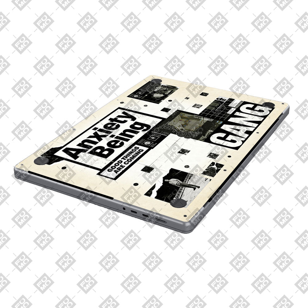 Anxiety Art MacBook Pro 13 Intel 2020 3D Laptop Skin