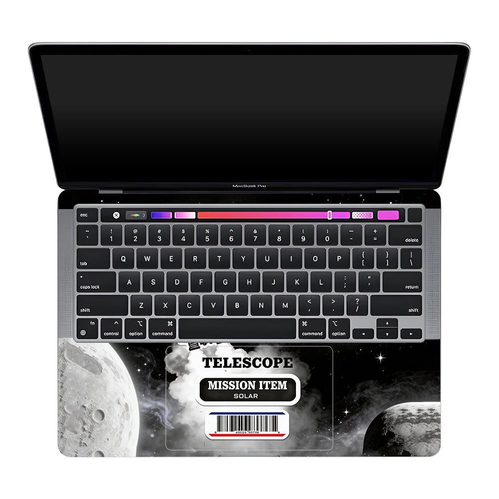 Space Mission NASA MacBook Pro 13 M1 2020 3D Laptop Skin