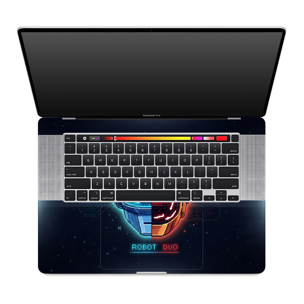 Robot Duo MacBook Pro 16 2019 3D Laptop Skin