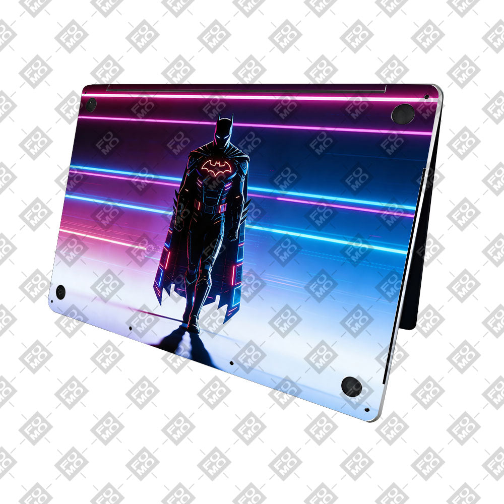 Superhero Neon Streaks MacBook Pro 16 2019 3D Laptop Skin