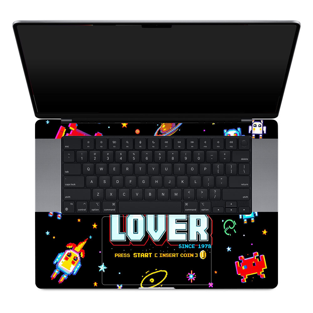 Gamer Lover MacBook Pro 16 M1, M2, M3, M4 2021-2024 3D Laptop Skin